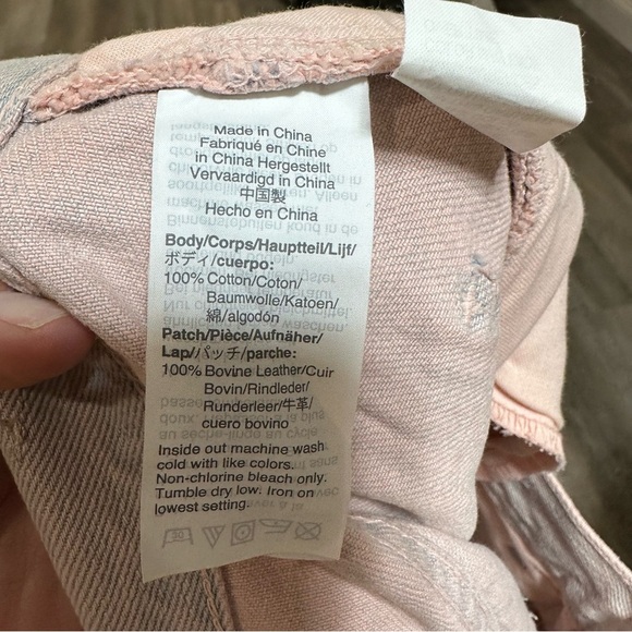 Madewell Mom jean overdyed edition pink/blue size 27, like new! - Picture 7 of 8